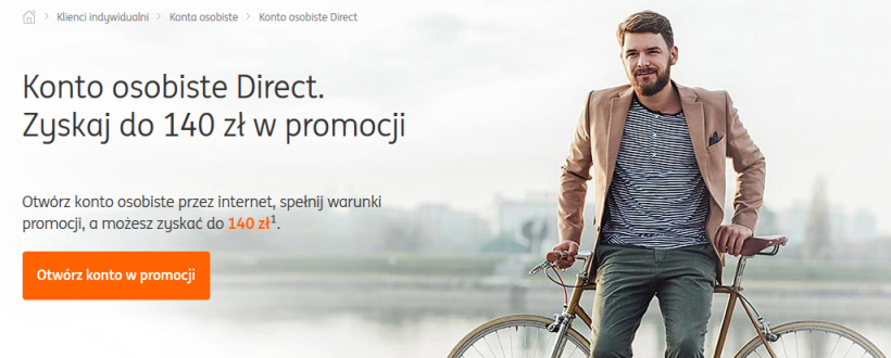 ING Bank Śląski, Konto Direct